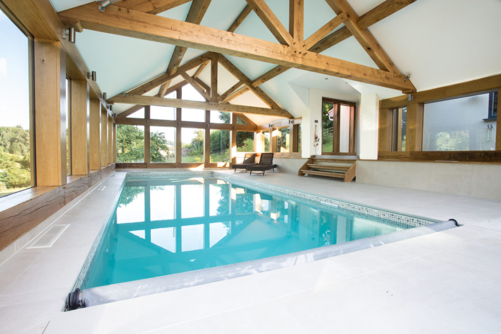 Luxury Swimming Pool, Quantock Hills - Oakleaf Building